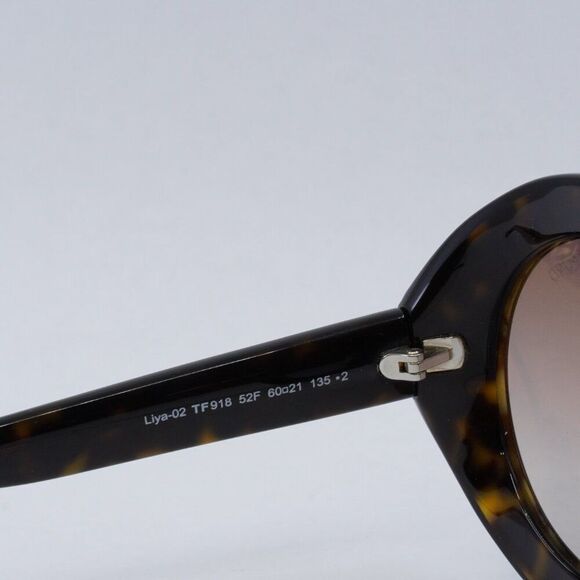 ?️ New Tom Ford Liya02 FT0918 52F Sunglasses - Dark Havana Frame -Lowest price! main image 5
